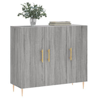 Thumbnail for Sideboard Grau Sonoma 90x34x80 cm Holzwerkstoff
