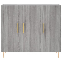 Thumbnail for Sideboard Grau Sonoma 90x34x80 cm Holzwerkstoff