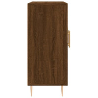 Thumbnail for Sideboard Braun Eichen-Optik 90x34x80 cm Holzwerkstoff