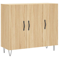 Thumbnail for Sideboard Sonoma-Eiche 90x34x80 cm Holzwerkstoff