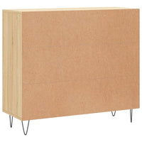 Thumbnail for Sideboard Sonoma-Eiche 90x34x80 cm Holzwerkstoff