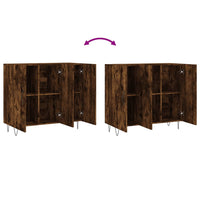Thumbnail for Sideboard Räuchereiche 90x34x80 cm Holzwerkstoff