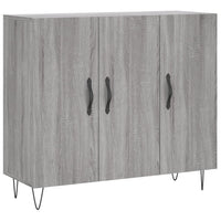 Thumbnail for Sideboard Grau Sonoma 90x34x80 cm Holzwerkstoff