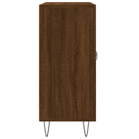 Thumbnail for Sideboard Braun Eichen-Optik 90x34x80 cm Holzwerkstoff