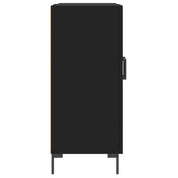 Thumbnail for Sideboard Schwarz 90x34x80 cm Holzwerkstoff