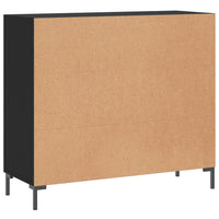 Thumbnail for Sideboard Schwarz 90x34x80 cm Holzwerkstoff