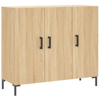 Thumbnail for Sideboard Sonoma-Eiche 90x34x80 cm Holzwerkstoff