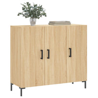 Thumbnail for Sideboard Sonoma-Eiche 90x34x80 cm Holzwerkstoff