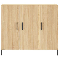 Thumbnail for Sideboard Sonoma-Eiche 90x34x80 cm Holzwerkstoff