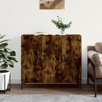 Thumbnail for Sideboard Räuchereiche 90x34x80 cm Holzwerkstoff