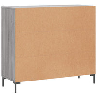Thumbnail for Sideboard Grau Sonoma 90x34x80 cm Holzwerkstoff