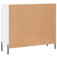 Thumbnail for Sideboard Weiß 90x34x80 cm Holzwerkstoff