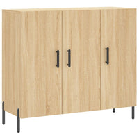 Thumbnail for Sideboard Sonoma-Eiche 90x34x80 cm Holzwerkstoff