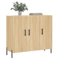 Thumbnail for Sideboard Sonoma-Eiche 90x34x80 cm Holzwerkstoff
