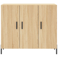 Thumbnail for Sideboard Sonoma-Eiche 90x34x80 cm Holzwerkstoff
