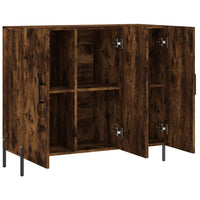 Thumbnail for Sideboard Räuchereiche 90x34x80 cm Holzwerkstoff