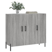 Thumbnail for Sideboard Grau Sonoma 90x34x80 cm Holzwerkstoff