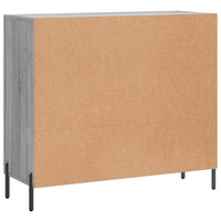 Thumbnail for Sideboard Grau Sonoma 90x34x80 cm Holzwerkstoff