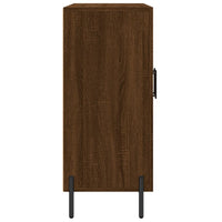 Thumbnail for Sideboard Braun Eichen-Optik 90x34x80 cm Holzwerkstoff