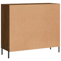 Thumbnail for Sideboard Braun Eichen-Optik 90x34x80 cm Holzwerkstoff