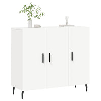 Thumbnail for Sideboard Weiß 90x34x80 cm Holzwerkstoff
