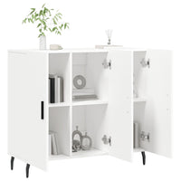 Thumbnail for Sideboard Weiß 90x34x80 cm Holzwerkstoff