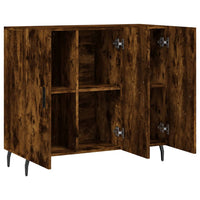 Thumbnail for Sideboard Räuchereiche 90x34x80 cm Holzwerkstoff