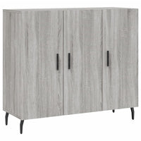 Thumbnail for Sideboard Grau Sonoma 90x34x80 cm Holzwerkstoff