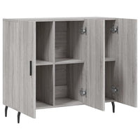 Thumbnail for Sideboard Grau Sonoma 90x34x80 cm Holzwerkstoff
