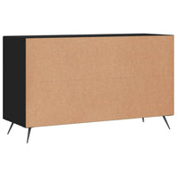 Thumbnail for Sideboard Schwarz 100x36x60 cm Holzwerkstoff