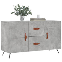 Thumbnail for Sideboard Betongrau 100x36x60 cm Holzwerkstoff