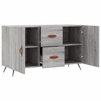 Thumbnail for Sideboard Grau Sonoma 100x36x60 cm Holzwerkstoff
