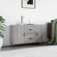 Thumbnail for Sideboard Grau Sonoma 100x36x60 cm Holzwerkstoff