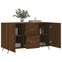 Thumbnail for Sideboard Braun Eichen-Optik 100x36x60 cm Holzwerkstoff