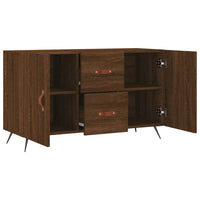 Thumbnail for Sideboard Braun Eichen-Optik 100x36x60 cm Holzwerkstoff