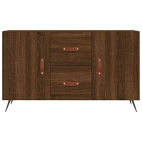 Thumbnail for Sideboard Braun Eichen-Optik 100x36x60 cm Holzwerkstoff