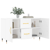 Thumbnail for Sideboard Weiß 100x36x60 cm Holzwerkstoff