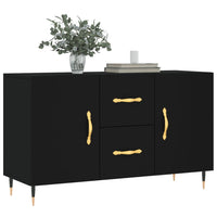 Thumbnail for Sideboard Schwarz 100x36x60 cm Holzwerkstoff