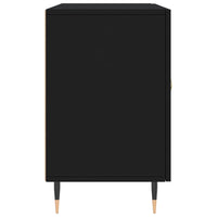 Thumbnail for Sideboard Schwarz 100x36x60 cm Holzwerkstoff