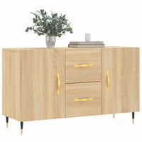 Thumbnail for Sideboard Sonoma-Eiche 100x36x60 cm Holzwerkstoff