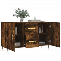 Thumbnail for Sideboard Räuchereiche 100x36x60 cm Holzwerkstoff