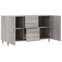 Thumbnail for Sideboard Grau Sonoma 100x36x60 cm Holzwerkstoff