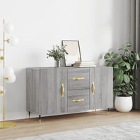 Thumbnail for Sideboard Grau Sonoma 100x36x60 cm Holzwerkstoff