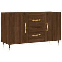 Thumbnail for Sideboard Braun Eichen-Optik 100x36x60 cm Holzwerkstoff