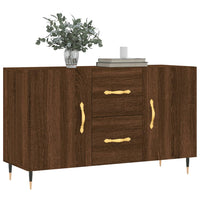 Thumbnail for Sideboard Braun Eichen-Optik 100x36x60 cm Holzwerkstoff