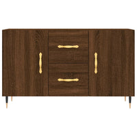 Thumbnail for Sideboard Braun Eichen-Optik 100x36x60 cm Holzwerkstoff