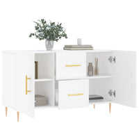 Thumbnail for Sideboard Weiß 100x36x60 cm Holzwerkstoff