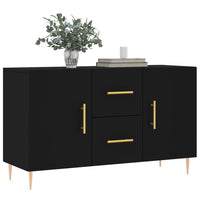 Thumbnail for Sideboard Schwarz 100x36x60 cm Holzwerkstoff