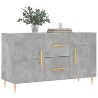 Thumbnail for Sideboard Betongrau 100x36x60 cm Holzwerkstoff