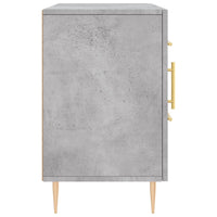Thumbnail for Sideboard Betongrau 100x36x60 cm Holzwerkstoff